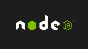 Logo officiel de Node.js, environnement d’exécution JavaScript côté serveur